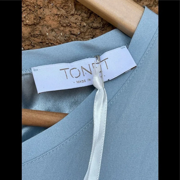 Tonet cascade silk blouse 38 - Picture 5 of 12